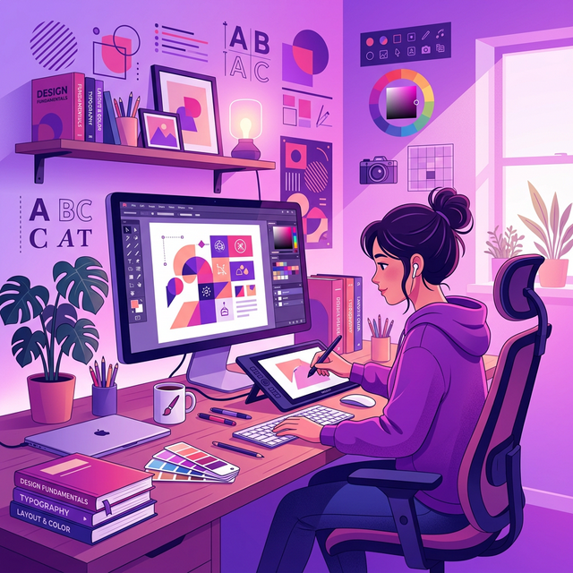 تعلم تصميم الجرافيك