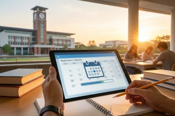 صورة توضيحية لـ دليل التسجيل في اختبار القدرات العامة وقياس 2025-2026: المواعيد والخطوات