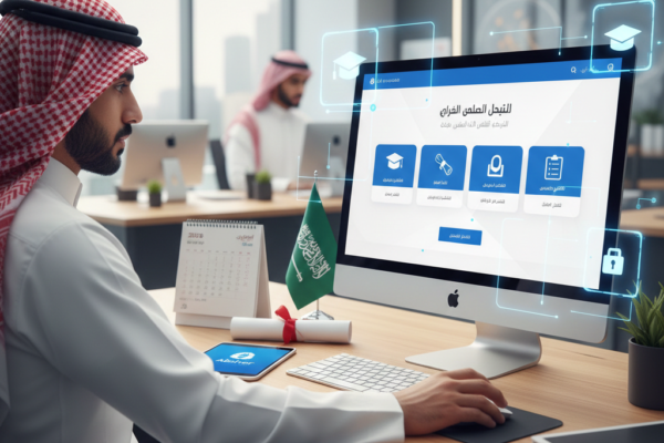 صورة توضيحية لـ طريقة تحديث المؤهل الدراسي في أبشر 1446: خطوات تعديل الشهادة عبر تواصل