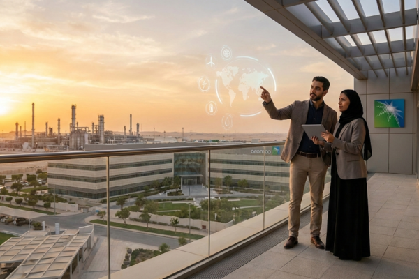 صورة توضيحية لـ دليل التقديم والحياة في أرامكو السعودية 2025-2026: الفرص والمزايا